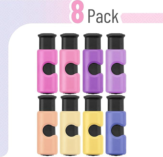 Mr. Pen- Squeeze and Lock Bread Bag Clips, 8 Pack, for Food Storage and Packages, Snack Clips