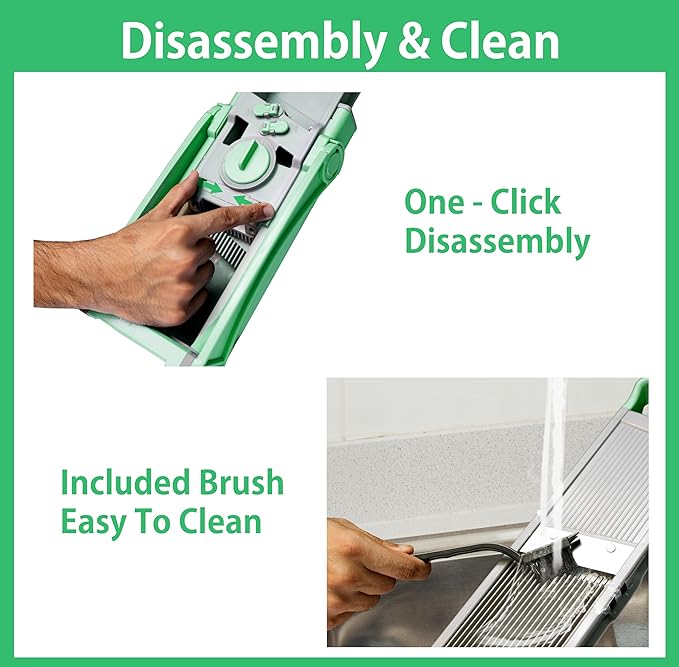 Vegetable cutter WITH GIFT, upgraded Multi-Function Mandoline adjustable and effortless slicer, cheese grater kitchen gadgets onion french fry potato peeler, efficient for home Chefs.