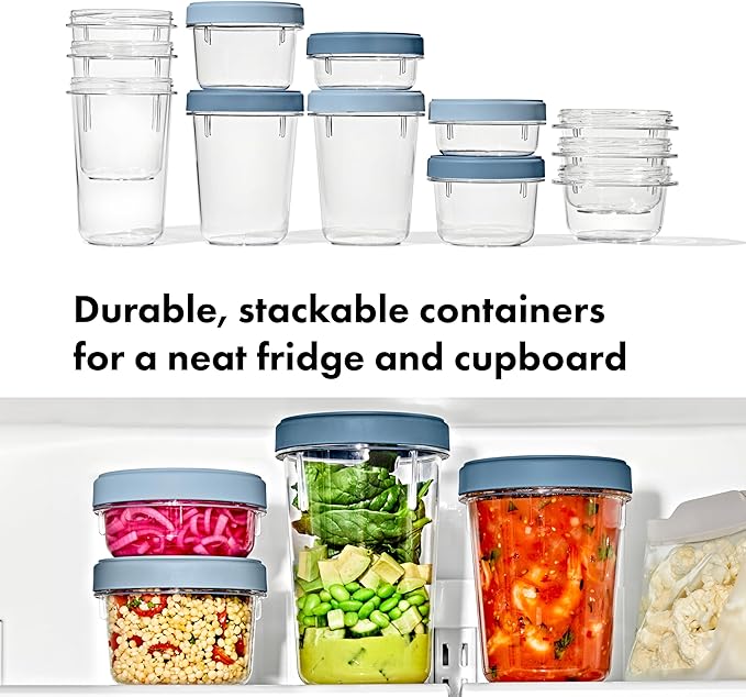 OXO Good Grips Twist & Stack Container – 5 oz – 3 Pack