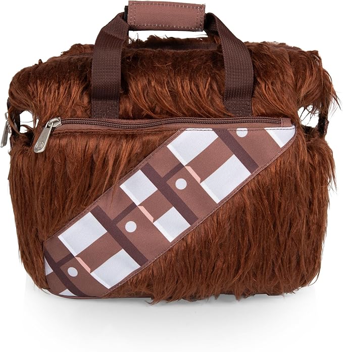 PICNIC TIME Star Wars Chewbacca On The Go Lunch Bag Cooler, Soft Cooler Lunch Box, Insulated Lunch Bag, (Brown)