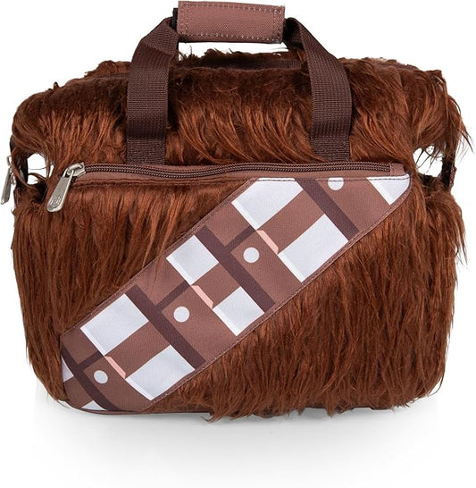 PICNIC TIME Star Wars Chewbacca On The Go Lunch Bag Cooler, Soft Cooler Lunch Box, Insulated Lunch Bag, (Brown)