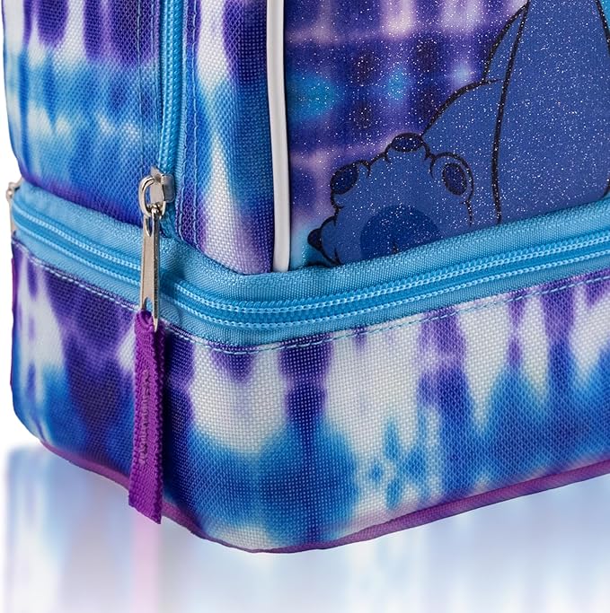 Disney Stitch Lunch Box for Kids | Insulated Lunch Bag Lunch Box for Girls, Boys, Unisex | Lilo and Stitch Multicolor Reusable Lunchbox