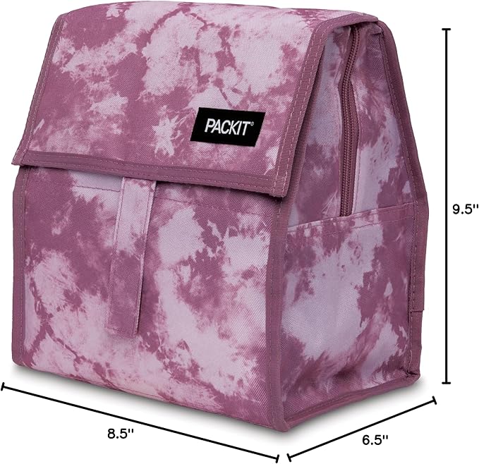 Freezable Lunch Bag, Mulberry Tie Dye