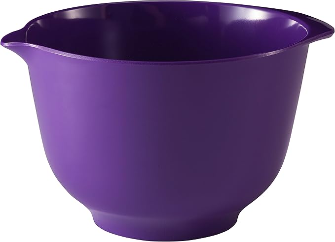 Hutzler Classic 1.5 Liter Melamine Mixing Bowl, Violet