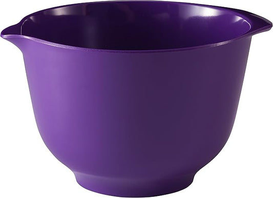Hutzler Classic 1.5 Liter Melamine Mixing Bowl, Violet
