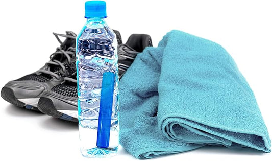 10 Reusable Ice Cube Sticks Freezable Water Bottle Cooling Rods ( 10 sticks)