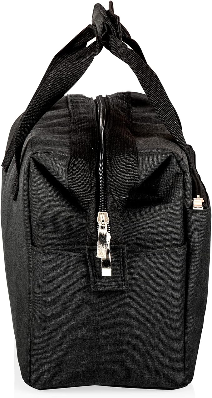 PICNIC TIME Star Wars Mandalorian Grogu On The Go Lunch Bag, Soft Cooler Lunch Box, Insulated Lunch Bag, (Black)