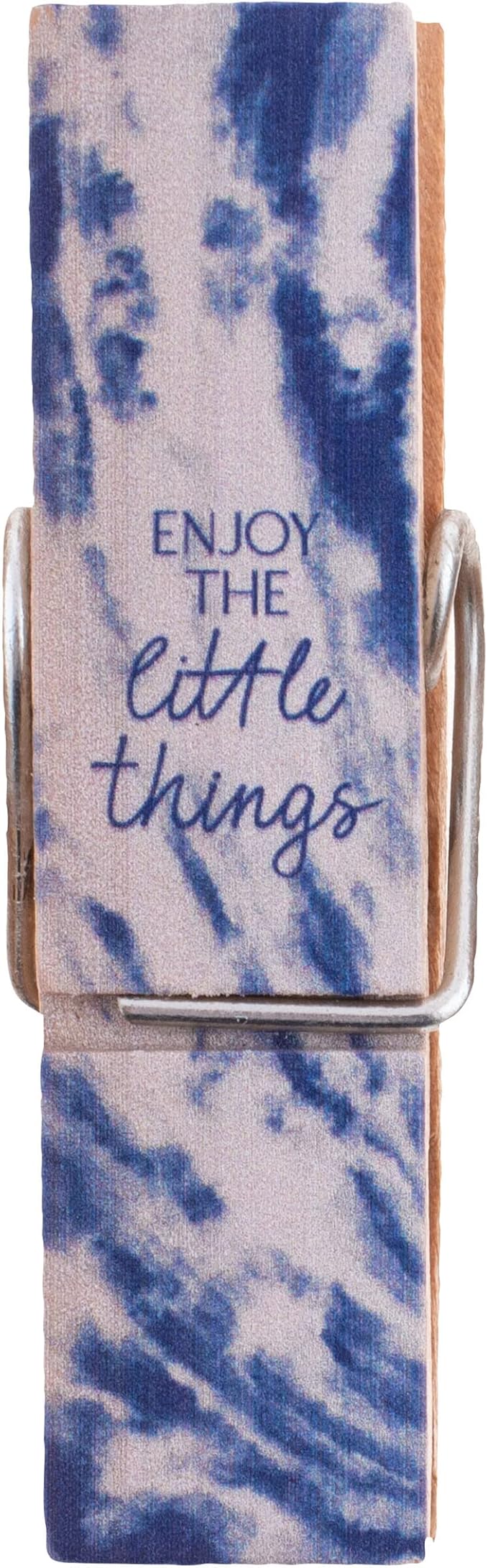 Karma Chip Clips - Bag Clips - Potato Chip Bag Clips - Colorful and Fun Bag Clips for Food and Storage - One Size - Blue Shibori