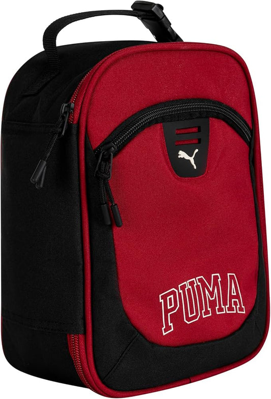 PUMA Unisex Kid's Rally Lunch Box, Dark Crimson, Small
