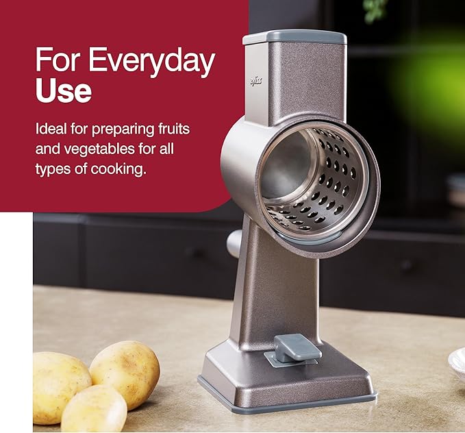 Zyliss E900058 Puree Drum Blade, Stainless Steel, Mashing, Puree, for Use with Zyliss Rotary Cheese Grater, 5 Year Guarantee