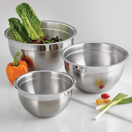 Tramontina Gourmet Mixing Bowl Stainless Steel 3-Quart, 80202/012DS