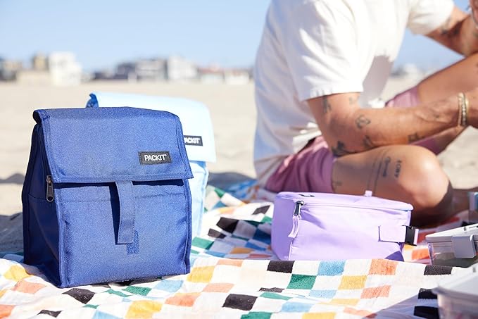 Packit Freezable Lunch Bag, True Blue