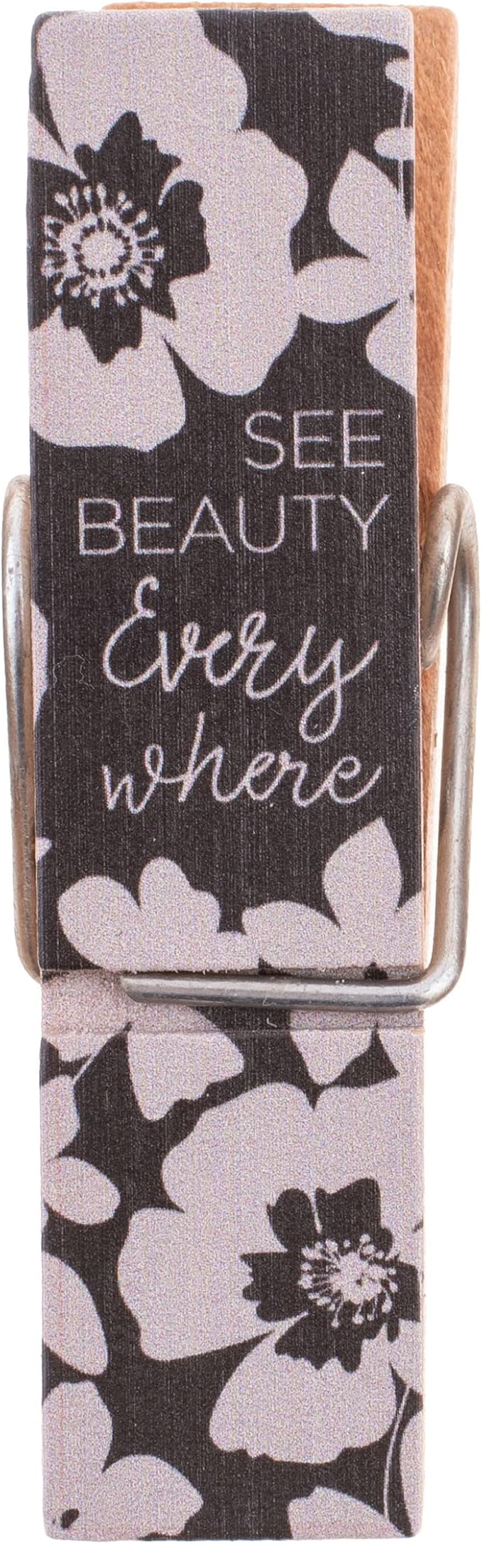 CHIP CLIPS BLACK FLORAL
