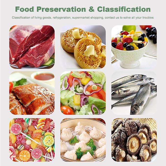 12 X 20 Inches Plastic Produce Bag on a Roll, Clear Bags for Fruits, Vegetable,350 Bags/Roll