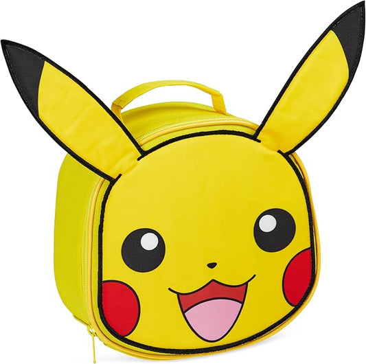 Pokemon Lunch Box Kids, Insulated Lunch Bag for School (Yellow)