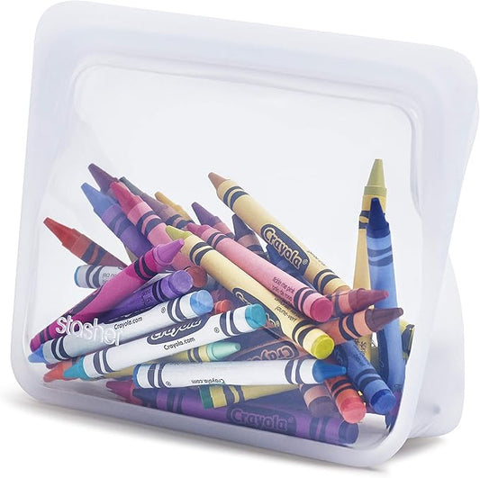 Stasher Reusable Silicone Storage Bags (Mini + Snack) Bundle