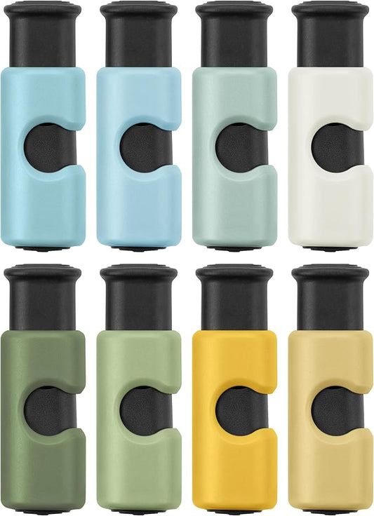 Mr. Pen- Squeeze and Lock Bread Bag Clips, 8 Pack, Sunlit Desert Squeeze and Lock Bread Clips Reusable