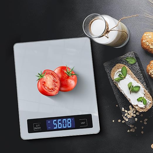 Digital Food Scale Multi-Functional Kitchen Scale and Baking Scale,Nutrition Scale for Precise Weight Measuring and Portion Control, Calorie Counting Scale, Meal Prep Scale, and Weight Loss Scale