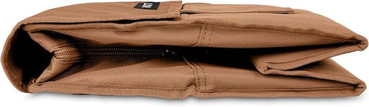 PackIt® Freezable Lunch Bag, Almond, Built with ECOFREEZE® Technology, Foldable, Reusable, Zip and Fold Closure with Buckle Handle, Designed for Work Lunches and Fresh Lunch On the Go