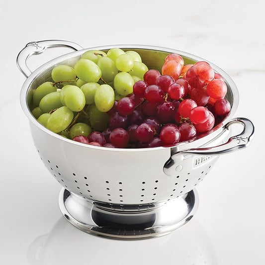Hestan Provisions Stainless Steel Colander, 3-Quart