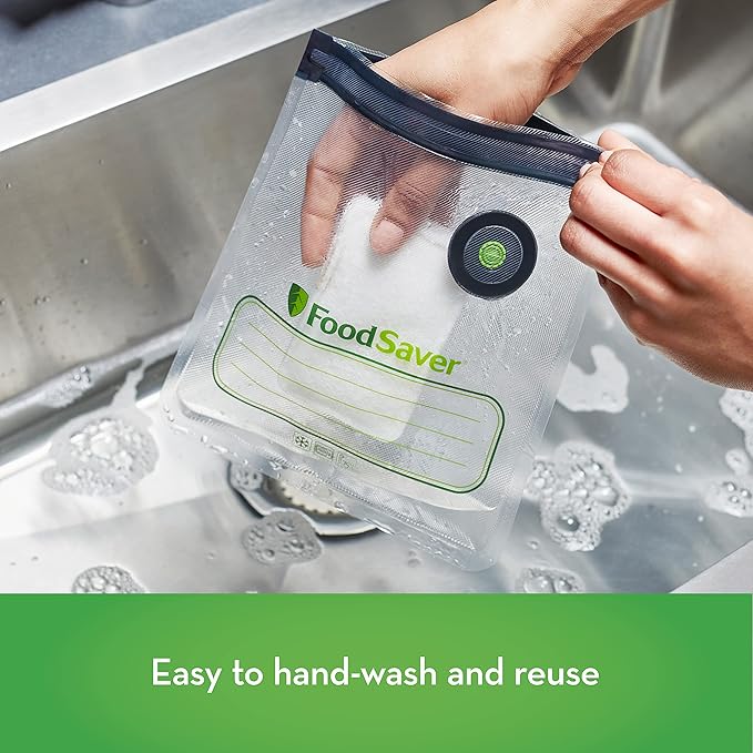FoodSaver Vacuum Containers and Reusable Quart Bags (10 Count)