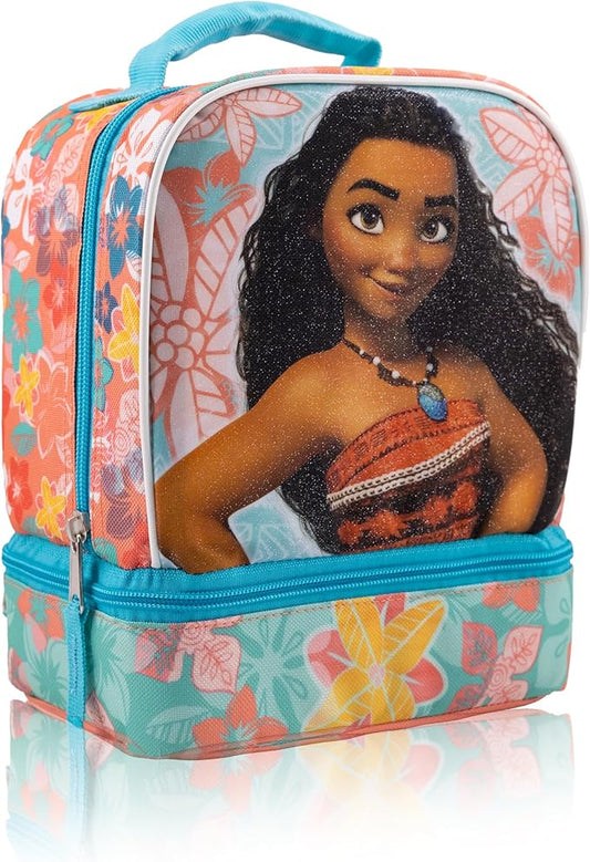 Disney Moana Lunch Box for Kids | Insulated Lunch Bag Lunch Box for Girls, Boys, Unisex | Moana Reusable Lunchbox