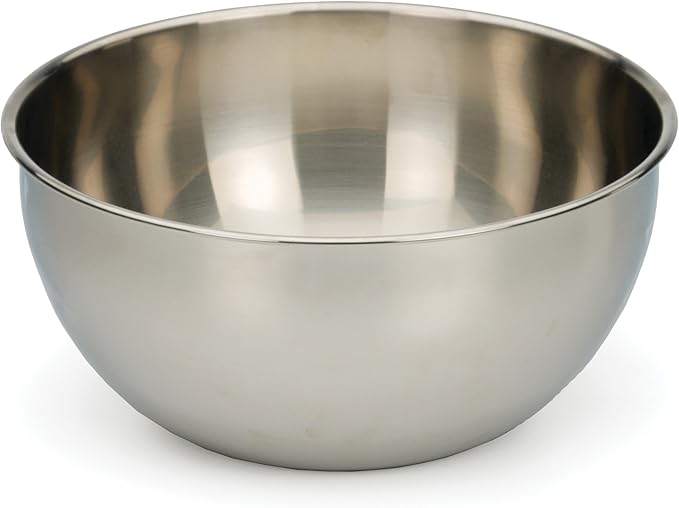 RSVP International Endurance Stainless Steel Mixing Bowls, 6 Quart