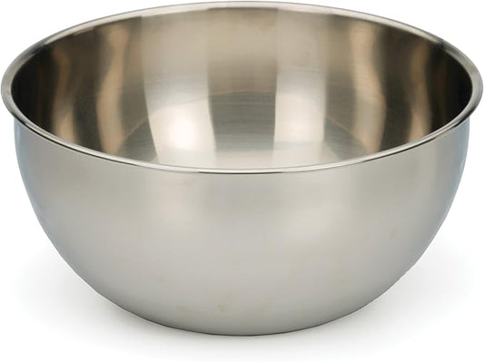 RSVP International Endurance Stainless Steel Mixing Bowls, 6 Quart