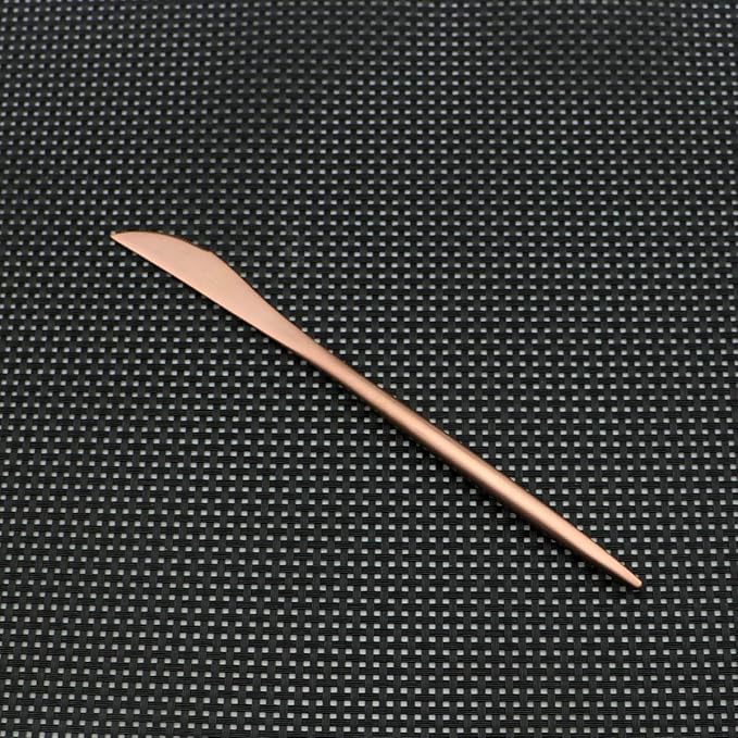 Flatware Set for 4, Luxury 20 Pieces Rose Gold Plated Copper Color 18/10 Stainless Steel Silverware Flatware Sets Spoons Knives and Forks Set, Service for 4