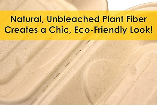 Avant Grub Food Storage Container, Durable, Microwavable, Leak-Proof Small Togo Containers, Small Take Out Boxes 25 Pack, Plant-Based Gluten Free Compostable Wheatstraw Fiber 6x9 Clamshell Container