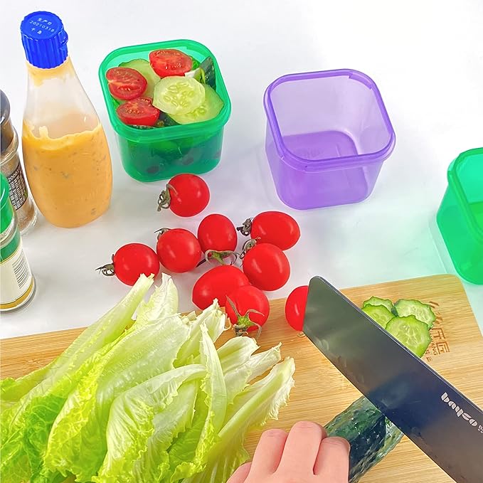 Finorder 21 Day Portion Control Container Kit (7-Piece) with Complete Guide Instruction,Food Storage Container Set for Meal Prep,21 Day Lose Weight System (BPA Free) (HN-PC)