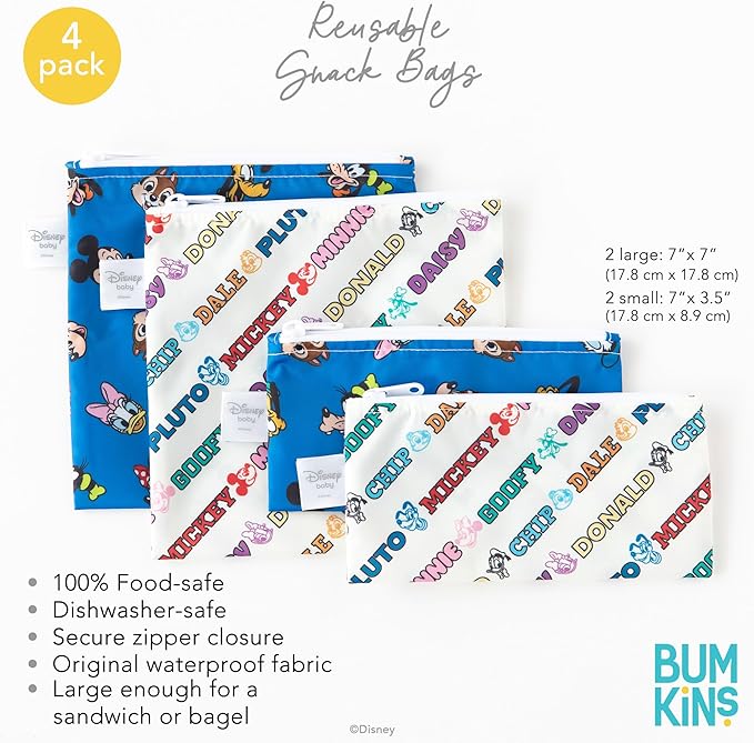 Disney Mickey & Friends MVP, Snack & Sandwich Bags