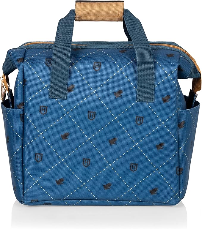 PICNIC TIME Harry Potter Ravenclaw On The Go Lunch Cooler, Soft Cooler Lunch Box, Insulated Lunch Bag, (Black with Blue Accents), 10 x 6 x 10.5