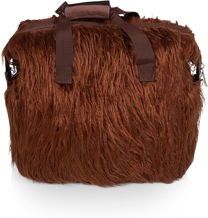 PICNIC TIME Star Wars Chewbacca On The Go Lunch Bag Cooler, Soft Cooler Lunch Box, Insulated Lunch Bag, (Brown)