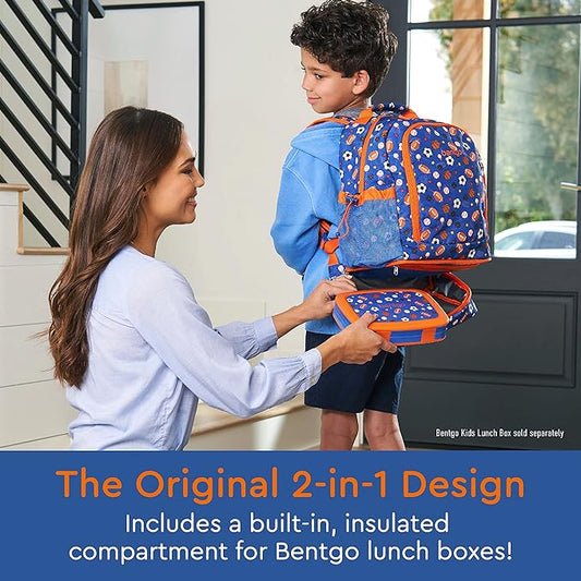 Bentgo Kids Prints 2-in-1 Backpack & Insulated Lunch Bag
