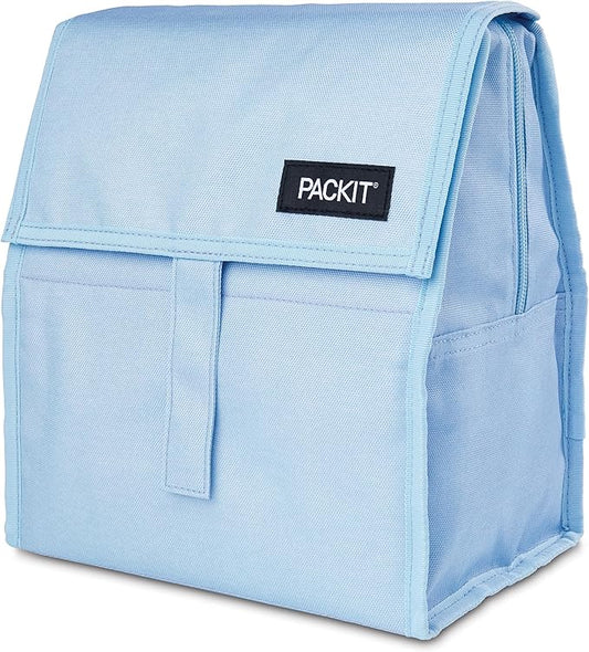 Packit Freezable Lunch Bag, Sky Blue