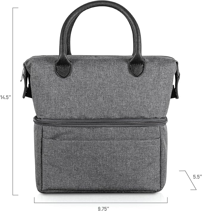 PICNIC TIME NHL unisex-adult NHL Urban Lunch Bag, Cooler Lunch Tote, Insulated Lunch Bag