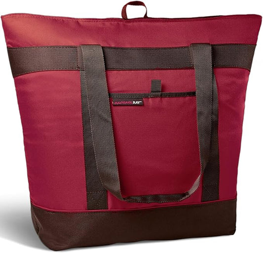 Rachael Ray Jumbo Chillout Thermal Tote, Insulated Soft Sided Cooler Bag