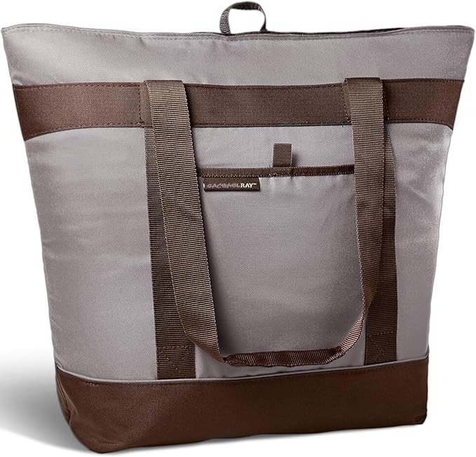 Rachael Ray Jumbo Chillout Thermal Tote, Insulated Soft Sided Cooler Bag
