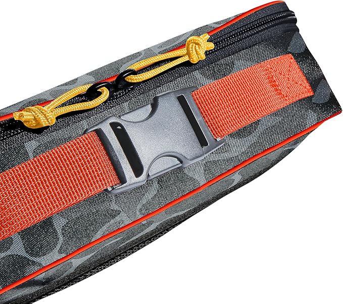 adidas Foundation Insulated Lunch Bag for Men and Women, Nomad Camo Grey/Solar Gold/Solar Red