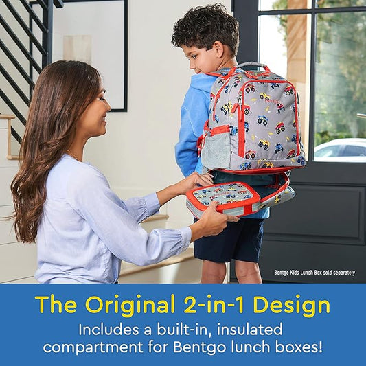 Bentgo Kids Prints 2-in-1 Backpack & Insulated Lunch Bag