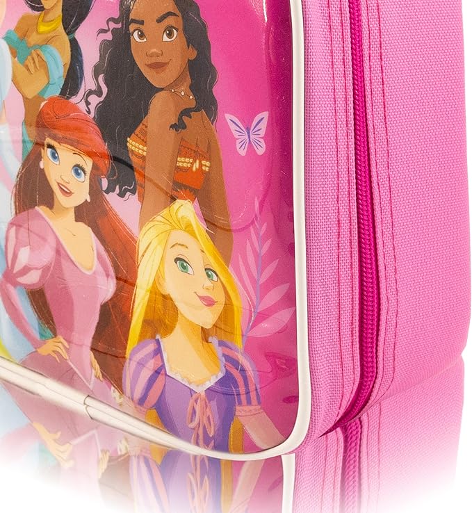 Disney Princess Lunch Box for Kids | Insulated Lunch Bag Lunch Box for Girls, Boys, Unisex, Toddlers| Disney Princess Pink Reusable Lunchbox