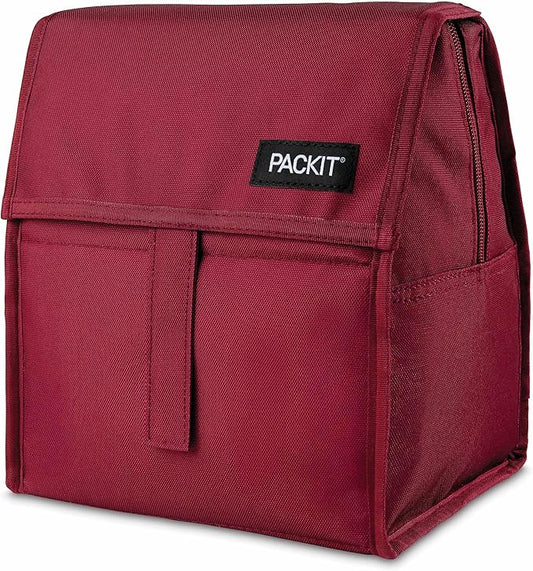 Packit Freezable Lunch Bag, Ruby