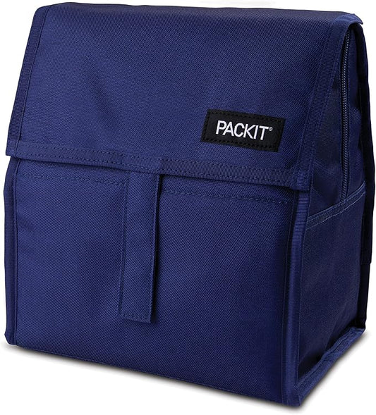 Packit Freezable Lunch Bag, True Blue