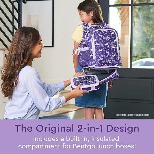 Bentgo Kids Prints 2-in-1 Backpack & Insulated Lunch Bag