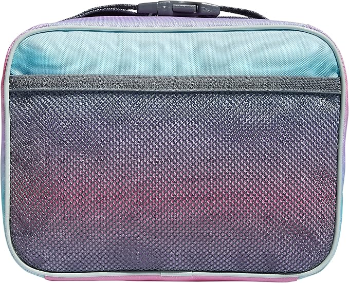 adidas Foundation Insulated Lunch Bag for Men and Women, Gradient Rose Tone Pink/White/Onix Grey, One Size