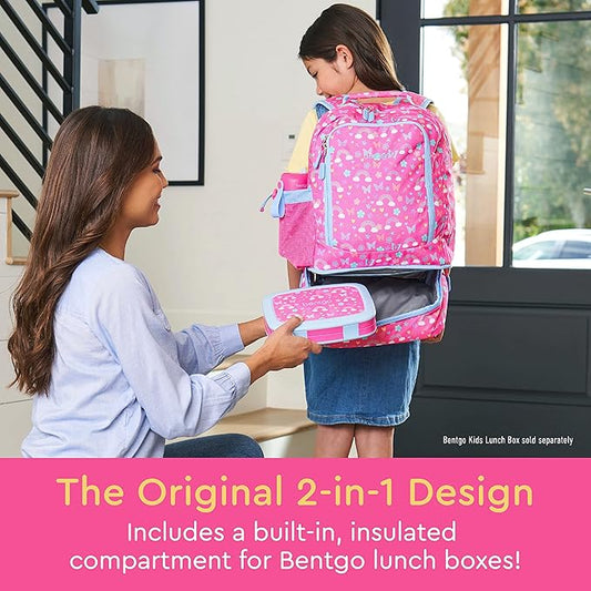 Bentgo Kids Prints 2-in-1 Backpack & Insulated Lunch Bag