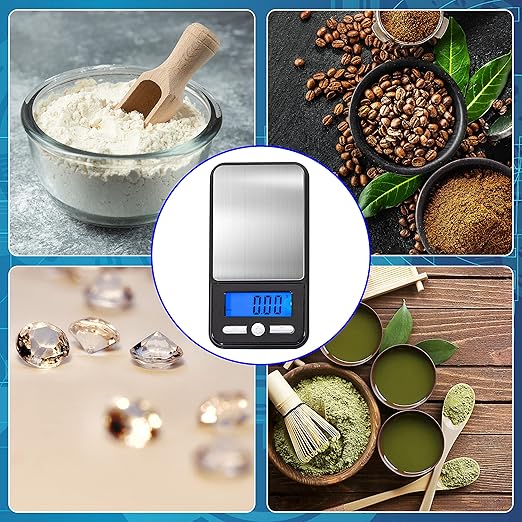 American Weigh Scales High Precision LCD Mini Pocket Weight Scale Back-lit LCD Display (AC 150) 150 G x 0.01 G
